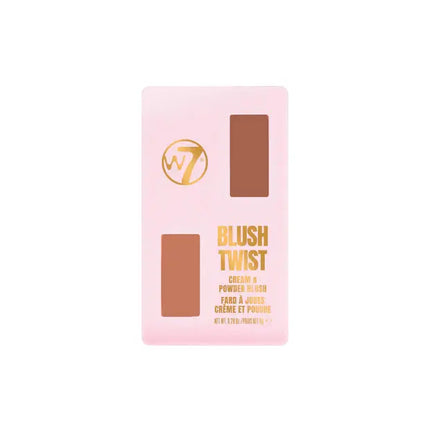 W7 Cosmetics Blush Twist Cream & Powder Blush No More Fights