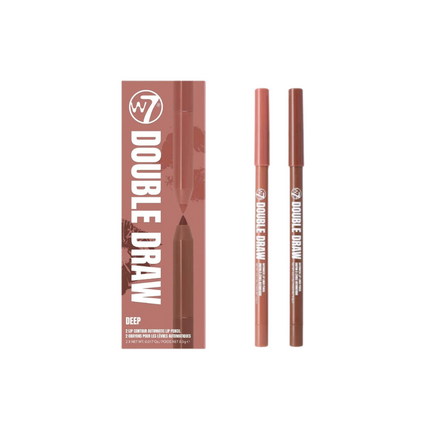 W7 Cosmetics Double Draw Automatic Lip Liner Pencil Deep