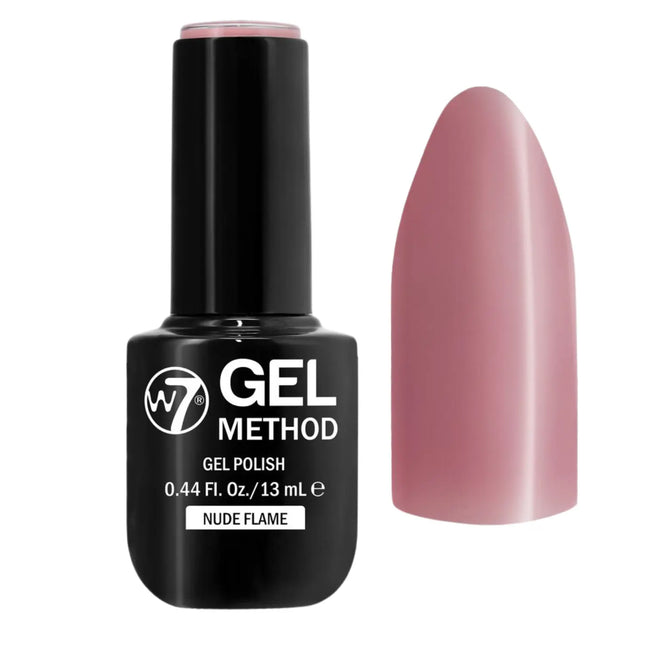 W7 Cosmetics Gel Method Gel Polish Nude Flame
