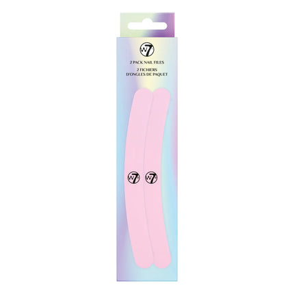 W7 Cosmetics Nail Files 2-pack