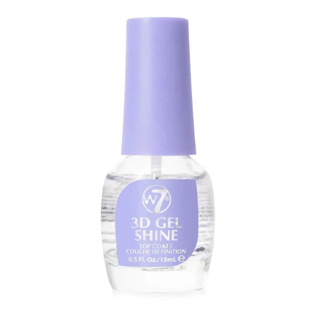 W7 Cosmetics Nail Treatment 3D Gel Shine Top Coat