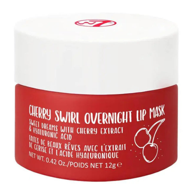 W7 Cosmetics Overnight Lip Mask Cherry Swirl