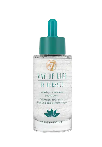 W7 Cosmetics Way Of Life Hyaluronic Acid Body Serum Be blessed