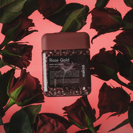 Wakse Hard Wax Beans Rose Gold Small