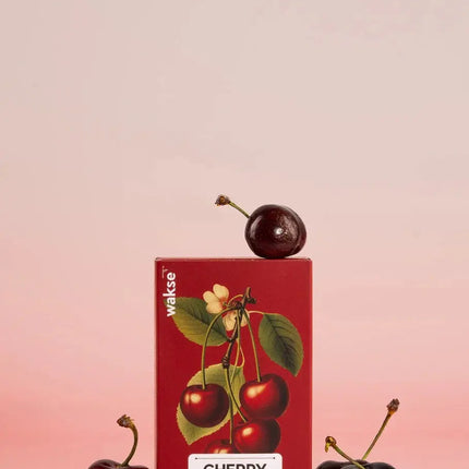 Wakse Match Box Facial Wax Strips Cherry