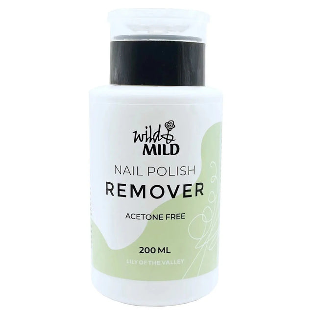 Wild & Mild Acetone-free Nail Polish Remover With Pump