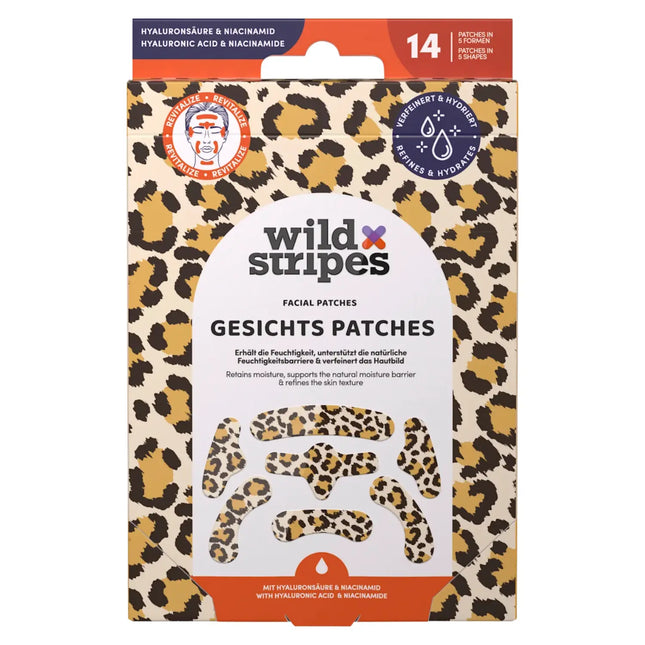 Wild Stripes Facial Patches Animal Leo