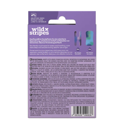 Wild Stripes Mouth Patches Sunset