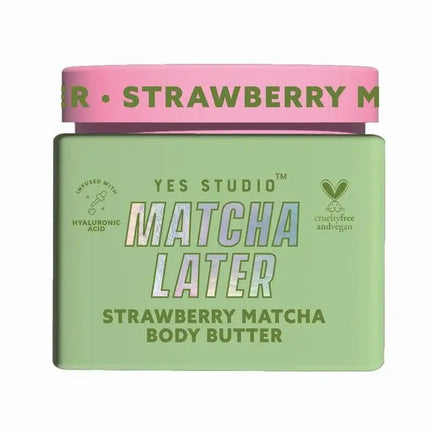 Yes Studio Body Butter Strawberry Matcha