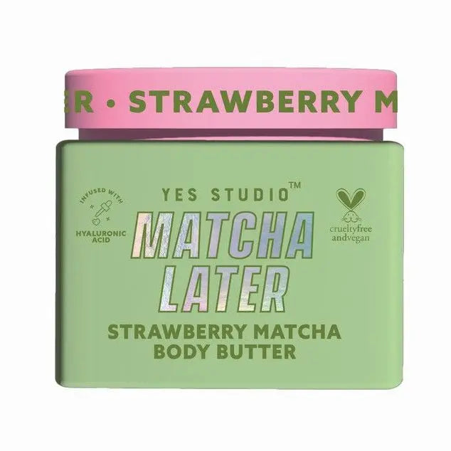 Yes Studio Body Butter Strawberry Matcha