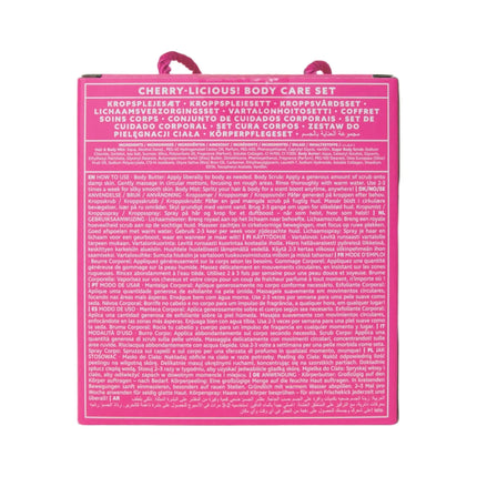 Yes Studio Cherrylicious Body Care Gift Set
