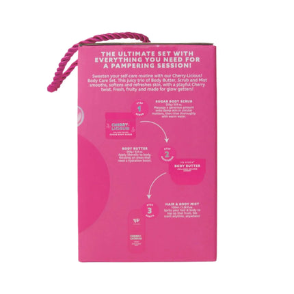 Yes Studio Cherrylicious Body Care Gift Set