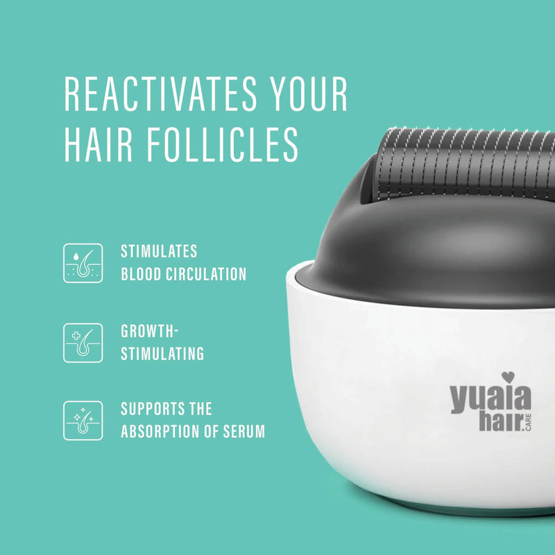 Yuaia Haircare Derma Roller for Hair Growth, derma roller voor haargroei, foto 2 van 4