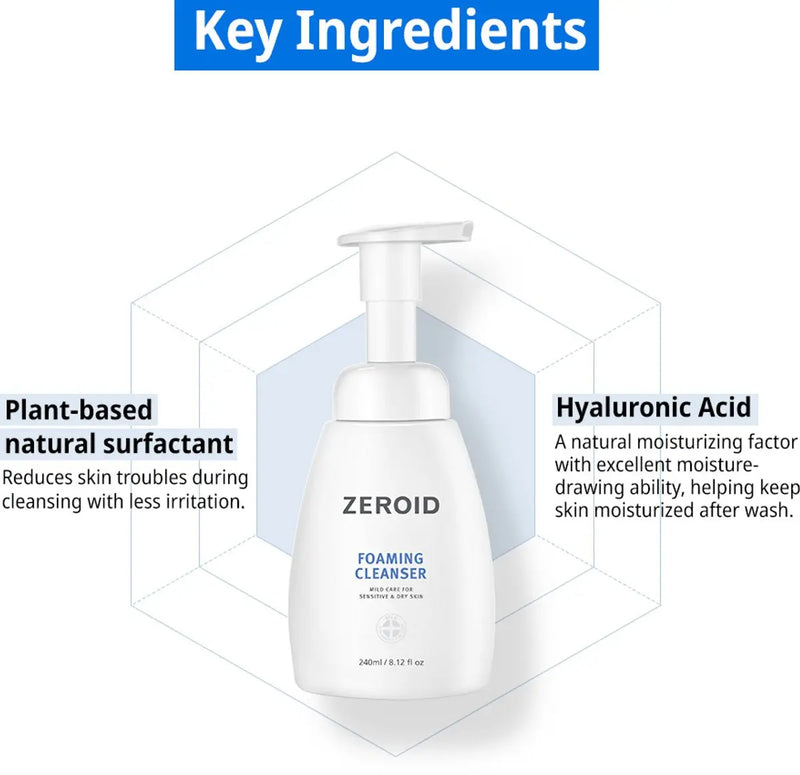 ZEROID Foaming Cleanser