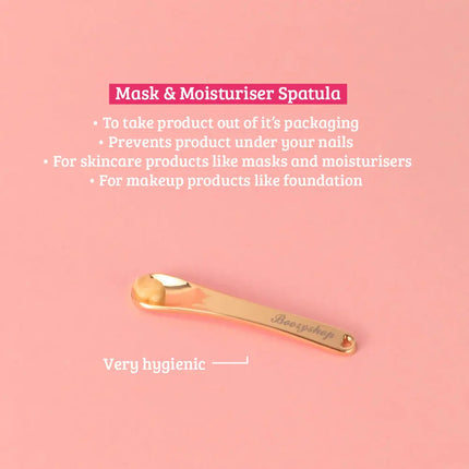 Boozyshop Metal Mask and Moisturizer Spatula