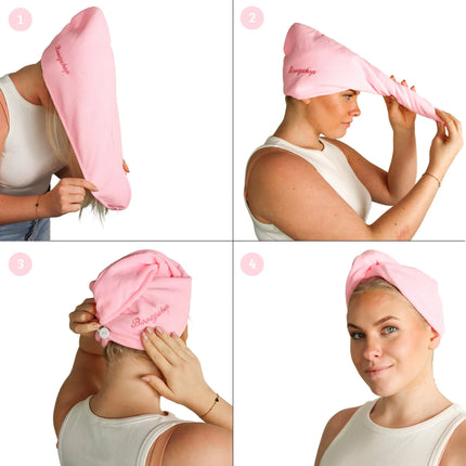 Boozyshop Microfibre Hair Dry Wrap