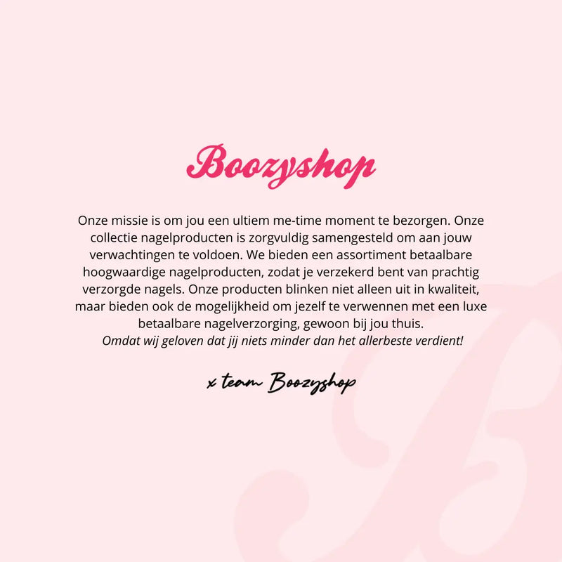 Boozyshop Press On French Nails Black /  Pink