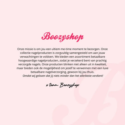 Boozyshop Press On French Nails Hot Pink / Pink