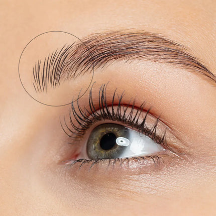 Boozyshop Soft Pink & Gold Square Angled Brow Brush