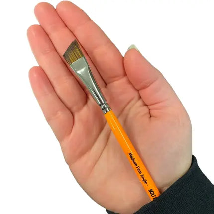 Fusion Body Art Face Painting Brushes By Jest Paint Medium Firm Angle 5/8 Inch