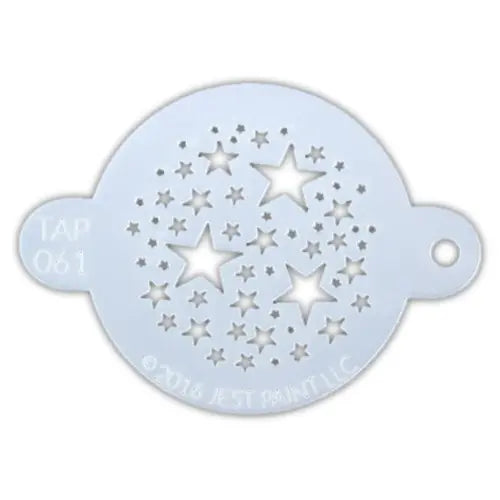 Fusion Body Art Face Painting Stencil Magical Stars