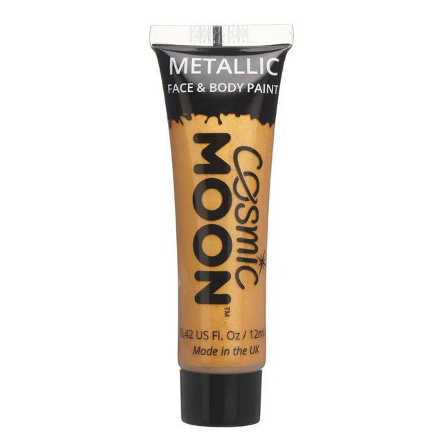 Moon Creations Cosmic Moon Metallic Face & Body Paint Gold