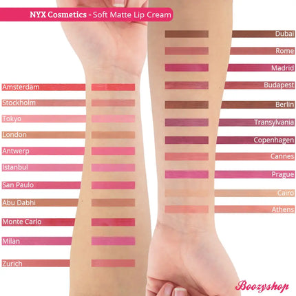 NYX Professional Makeup Soft Matte Lip Cream Stockholm