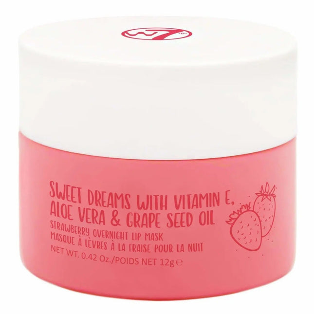 W7 Cosmetics Strawberry Overnight Lip Mask