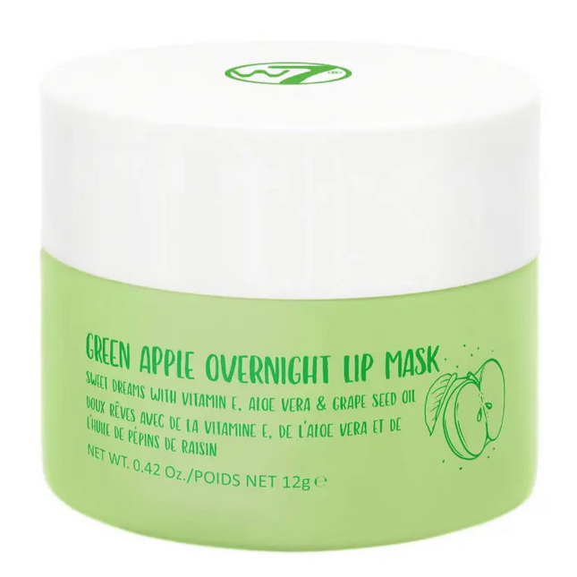 W7 Cosmetics Sweet Dreams Overnight Lip Mask Green Apple